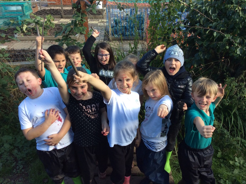 Bringing History to life at our school allotment: Boudicca's Revolt!